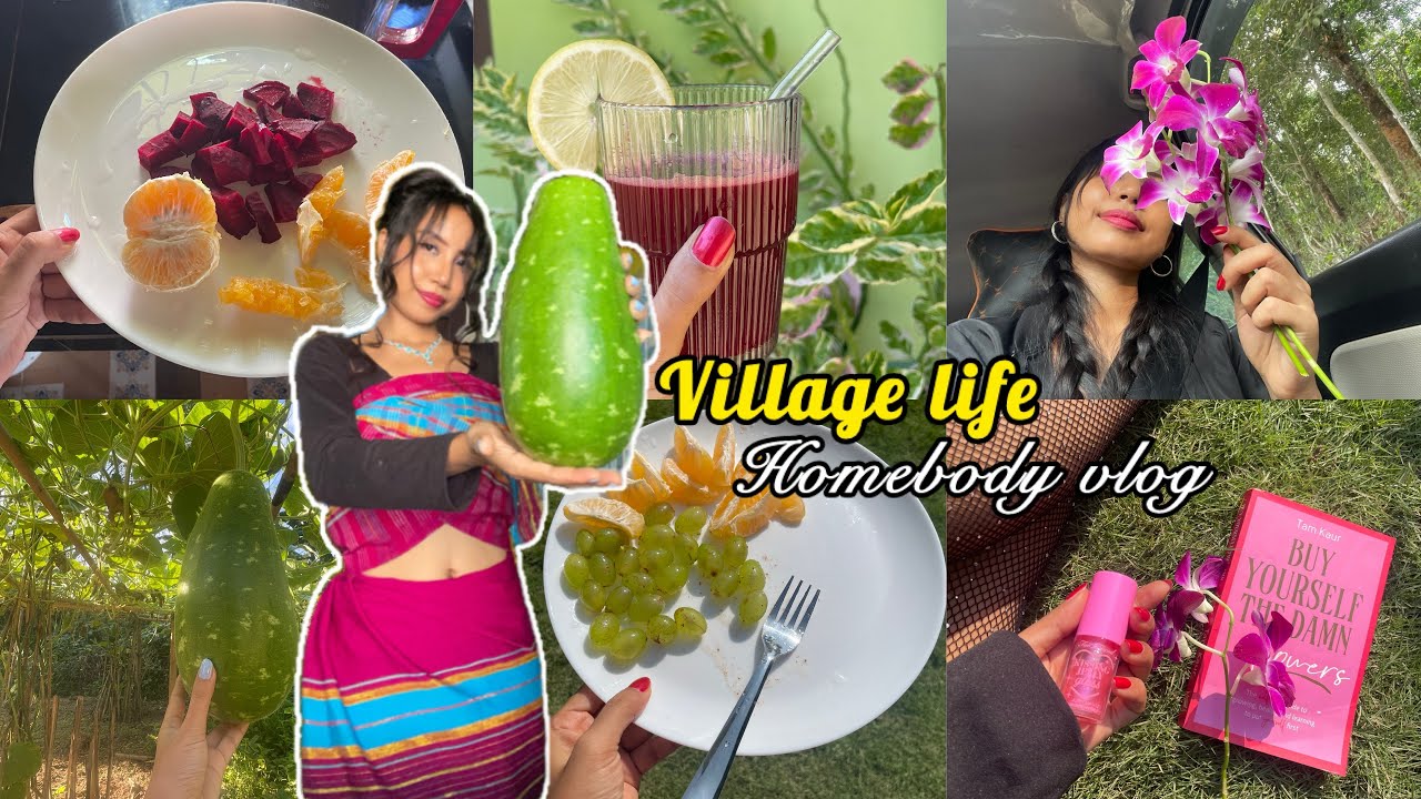 Visiting paddy field🌾/Harvesting/cooking/family vlog