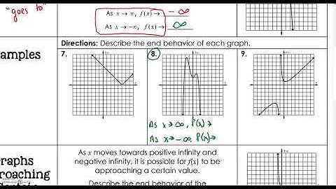 2-3 Continuity and End Behavior