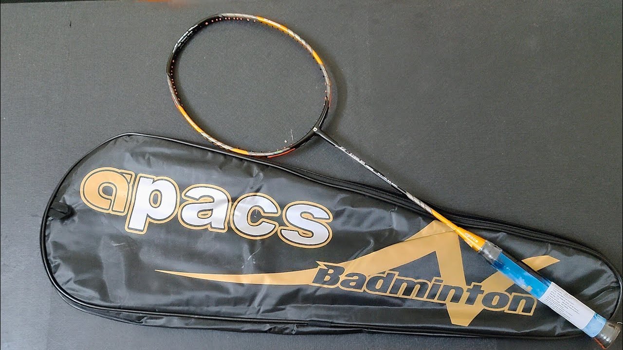 APACS Z ZIGGLER LIMITED EDITION Badminton Racket UNBOXING