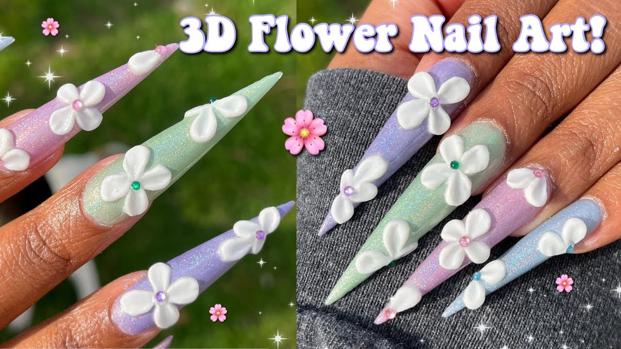 3D Flower Nail Art Pens - wide 3