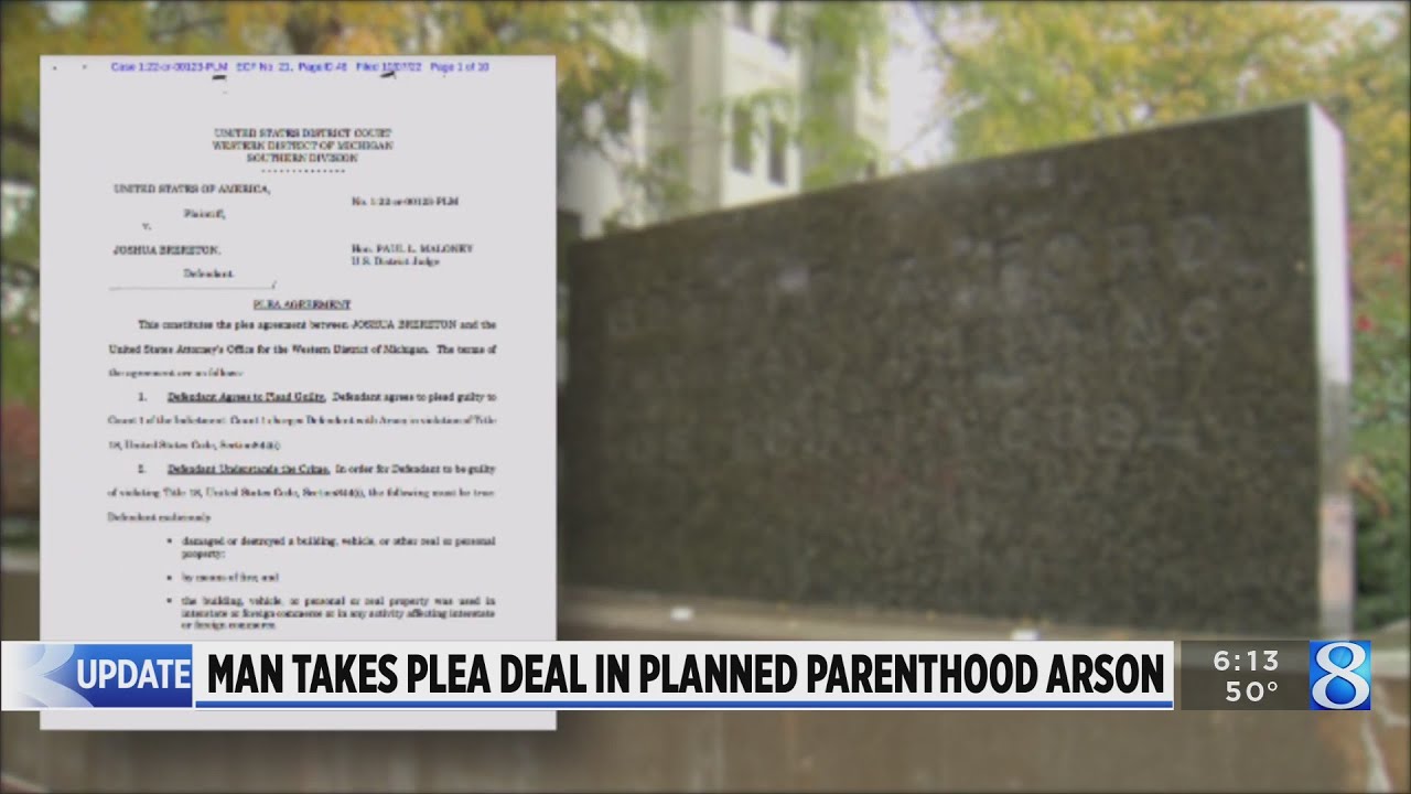 Man admits to arson at Planned Parenthood in Kalamazoo - YouTube