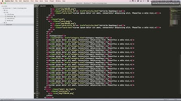 Bootstrap 4: Create a knowledge base – Index – Footer