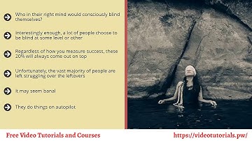 Video 3 Too Many of Us Choose to Be Blind