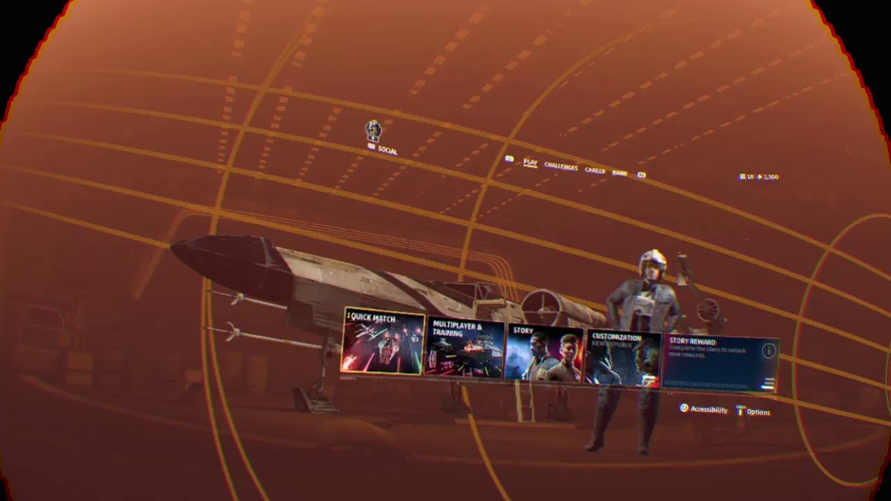 JEDI420s's Live PS4 VR Broadcast Star Wars Squadron VR YouTube