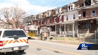 10 rowhomes in Lancaster damaged by fire