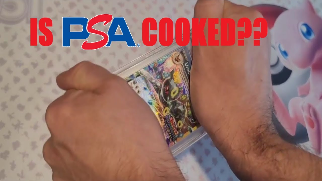 Cracking a PSA slab by hand in under 35 seconds