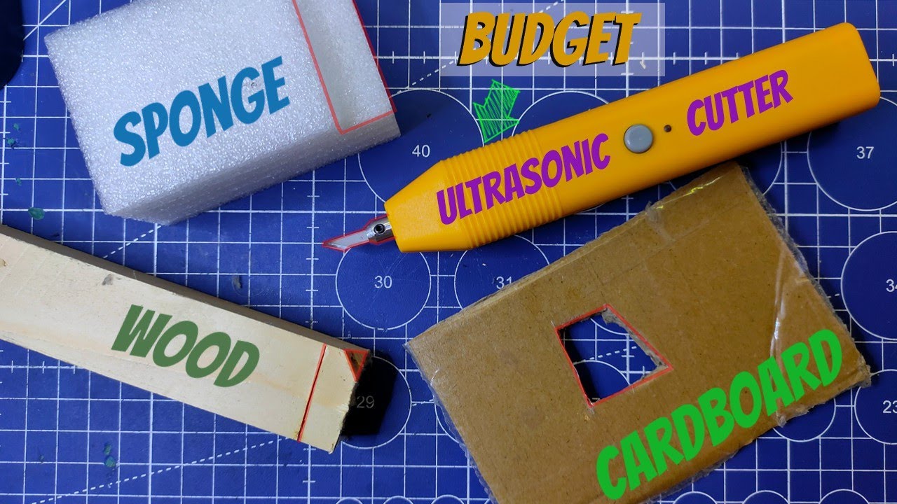 Budget ULTRASONIC cutting KNIFE test !!!