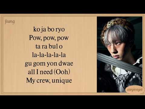 P1HARMONY UNIQUE Easy Lyrics