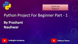 Beginner Level Project in Python Part 1 || By Prashant Nauhwar || List, Text File