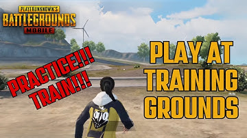 How to Play at Training Grounds in Pubg Mobile 2024?