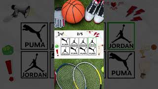 SAY THE WORD ON BEAT ⚽ SPORTS BRANDS PARENT KID SHORT | HARD LEVEL 3 | NIKE ADIDAS PUMA JORDAN |