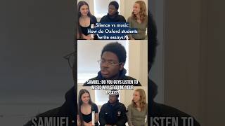 Silence vs music: How do Oxford students write essays? #OxfordUniversity