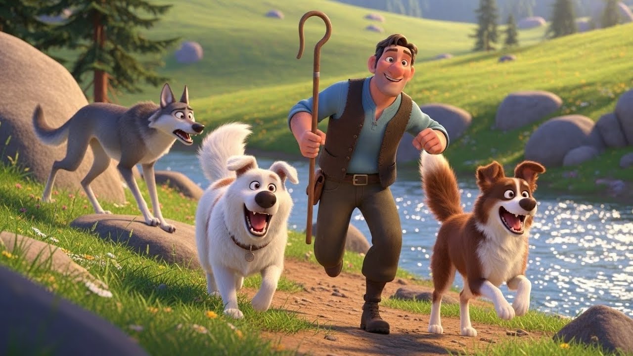 🐐समझदार बकरी और चालाक भेड़िया  / समझदार बकरी / बच्चों की कहानी / kids bedtime story hindi 