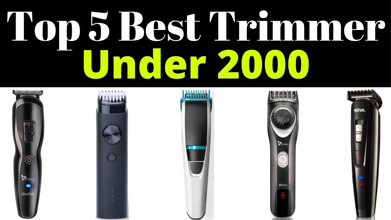 top 5 trimmer under 2000