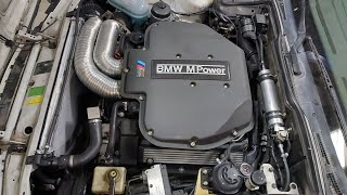 E34 540i S62 Cold Start and Walk Around 