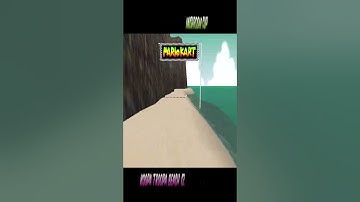 mario kart randomizer V2 all SCALED maps | MUSHROOM CUP Romhack/Mod