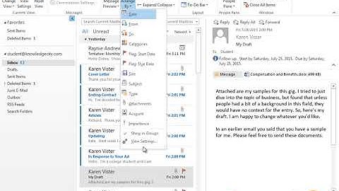 How to Filter Email Messages in Outlook 2013