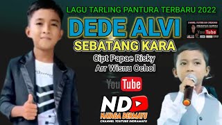 DEDE ALVI || SEBATANG KARA || LAGU TARLING INDRAMAYU CIREBONAN TERBARU 2022 2023