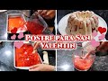 GELATINA DE FRESAS CON CREMA PARA SAN VALENTIN