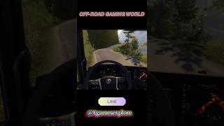 Can't Control Situation In ETS2.। A Dangerous And Deadly Road.। #ets2 #viral #shorts #shortsfeed #pc