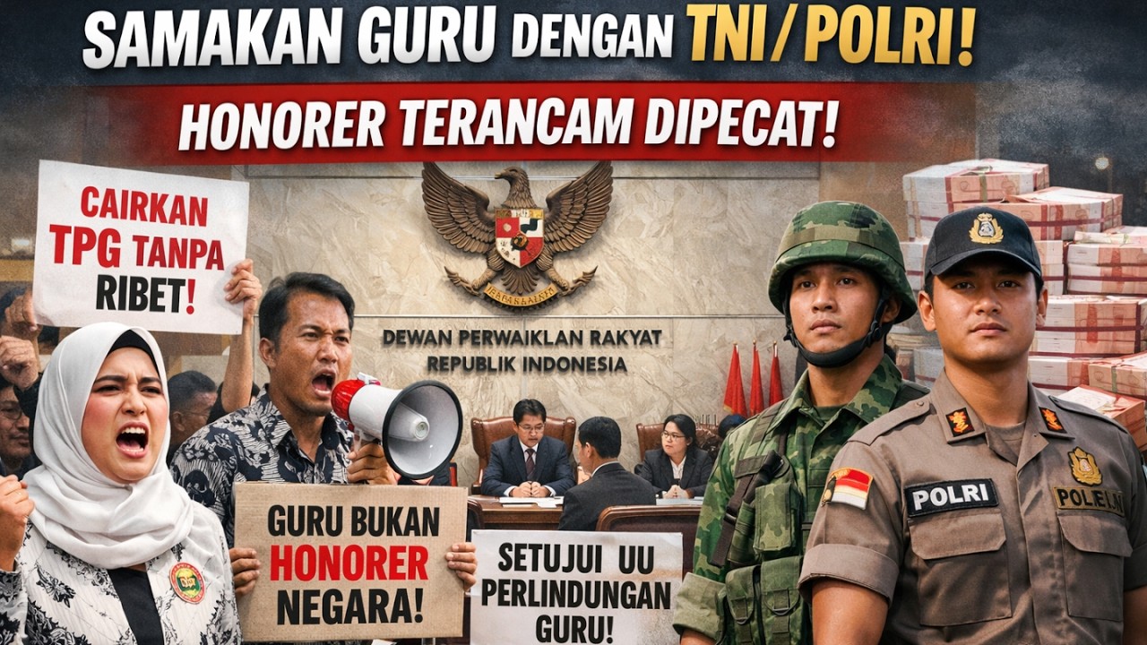 BREAKING NEWS: PGRI DAN DPR SEPAKAT GAJI GURU DINAIKAN DAN PENYEDERHANAAN PELAPORAN TPG | AL KHOLIF