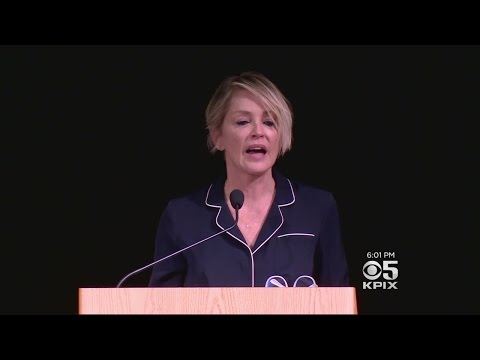 Sharon Stone Takes A Stand Against Rape On College Campuses