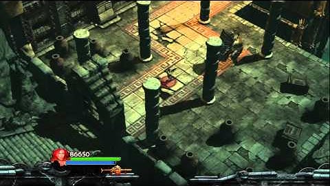 Twisting Bridge Challenge: Knock the shield off a Shield Demon