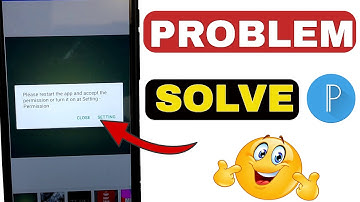 Fix Pixellab Permission problem || Please Restart The App And Accept The Permission