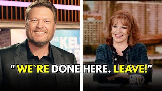 Blake Shelton Kicked Off The View After Explosive On-Air Clash With Joy 5 | SHAPED BY IMAGINATION