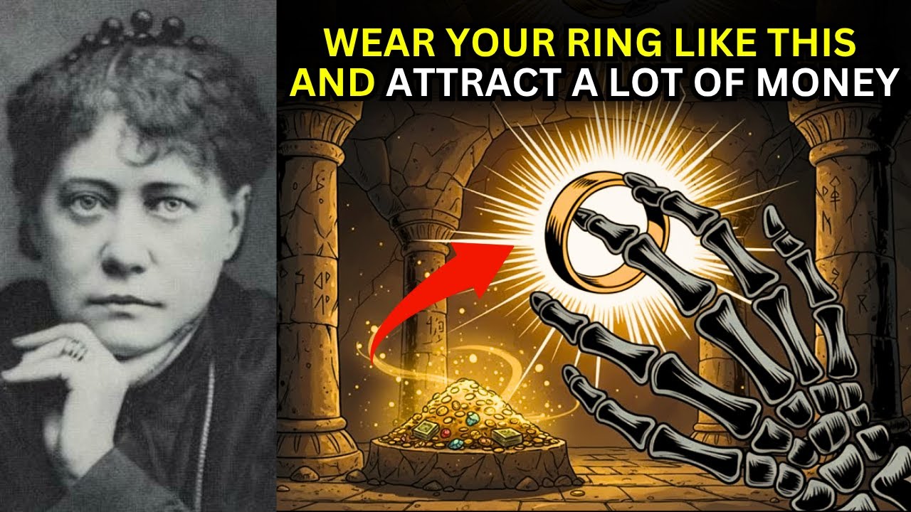 The Technique of MILLIONAIRES: Wear Your RING Like This and Attract WEALTH | Helena Blavatsky