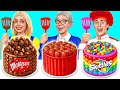 自分 vs おばあちゃんの料理チャレンジ | クールな食べ物のトリック Mega DO Challenge