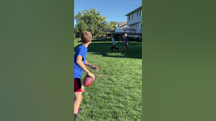 Mason throws the craziest dots in the football league! #sports #shorts #viral #football