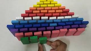 How To Do Kite With Dominos Blocks