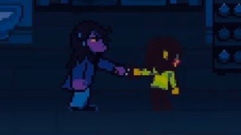 Deltarune Chapter 4: Kris x susie becomes real