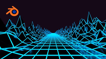 80s Video Game Style // Blender Animation