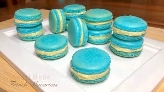 FRENCH MACARONS using All Purpose flour with BUTTERCREAM filling recipe