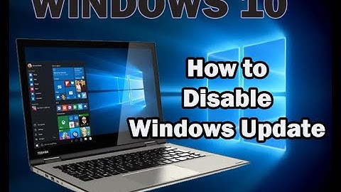How to Disable Windows Update | Windows 10