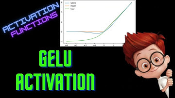Neural Networks From Scratch - Lec 15 - GeLU Activation Function