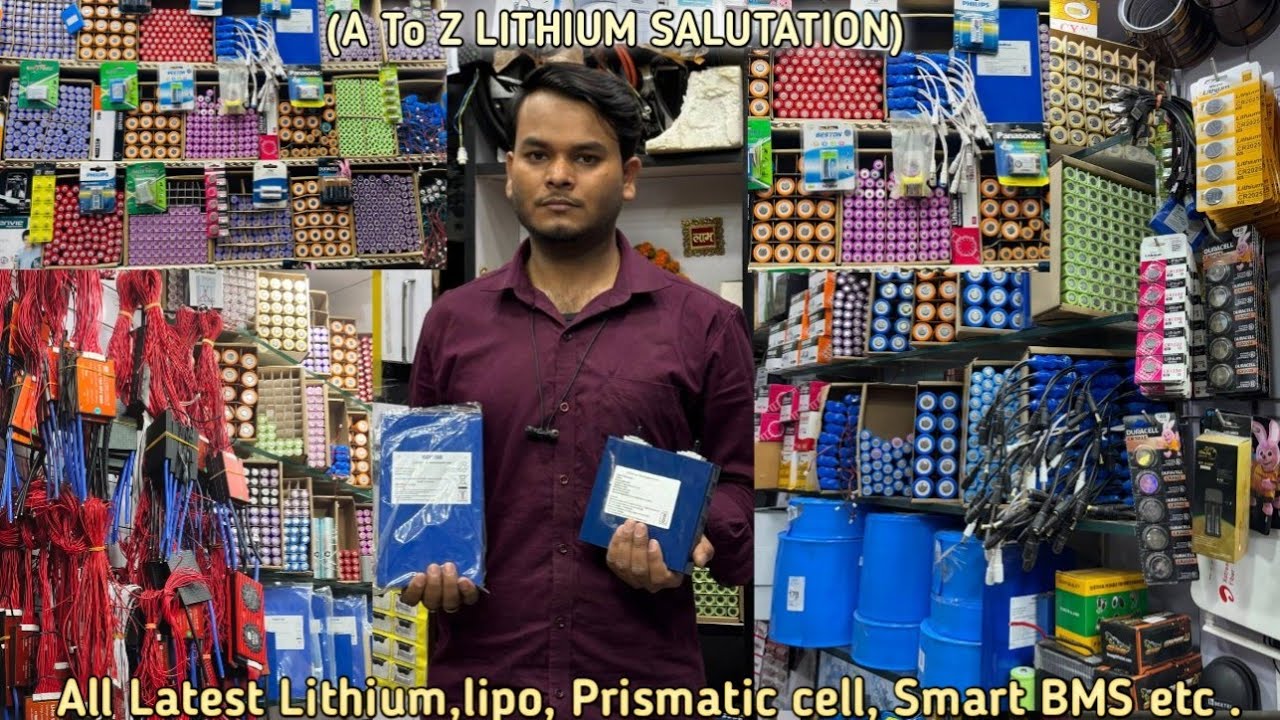 All latest Lithium,lipo,lead acid,ni-mh,ni-cd,battery packs,ev battery,prismatic cell,& All Bms.