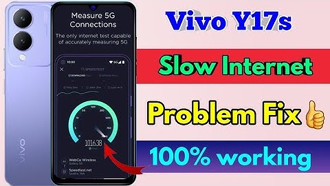 vivo y17s high internet speed setting, vivo y17s fast internet setting