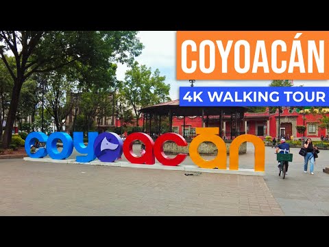 Coyoacán, Mexico City! Walk with me through a Mexico City neighborhood!