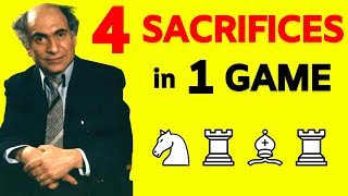 Only Mikhail Tal Can Make Consecutive SACRIFICES Like This!