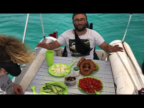 ŞİŞME BOTLA DENİZDE KAHVALTI VLOG EĞLENCELİ GÜZEL BİR GÜN VE BOTLA İLGİLİ BİLGİLER