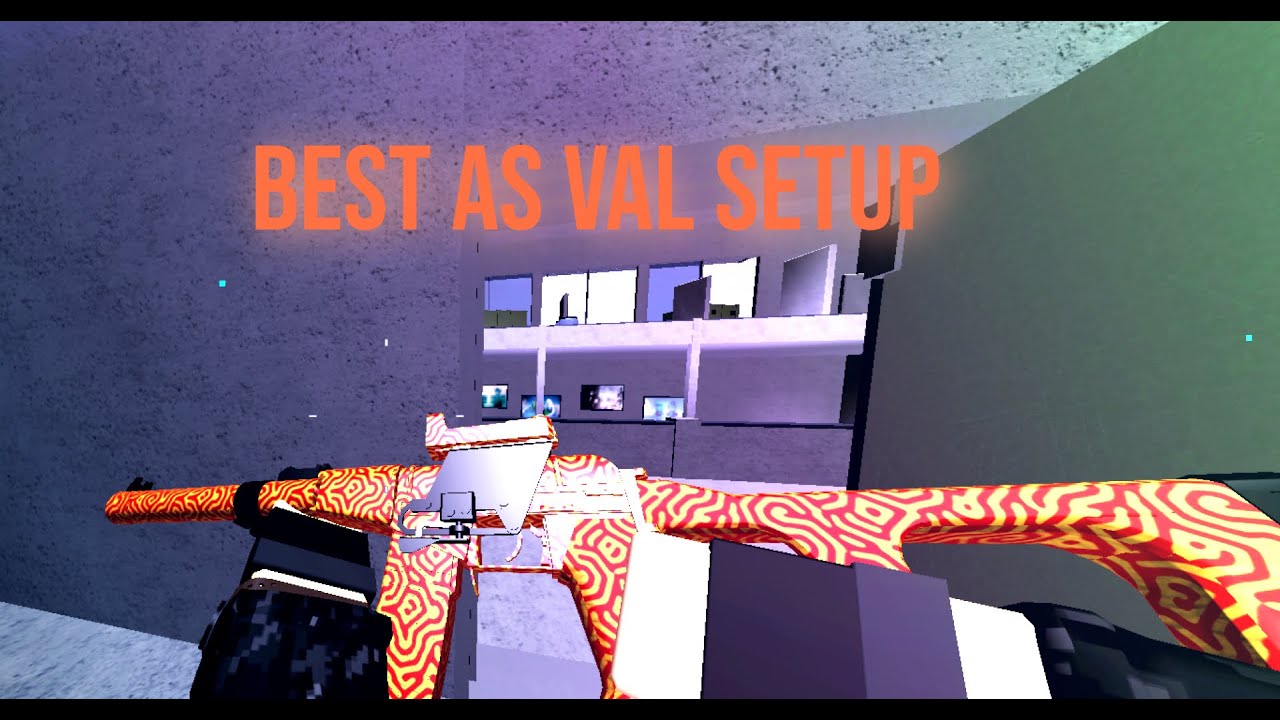 Phantom Forces BEST AS VAL setup YouTube