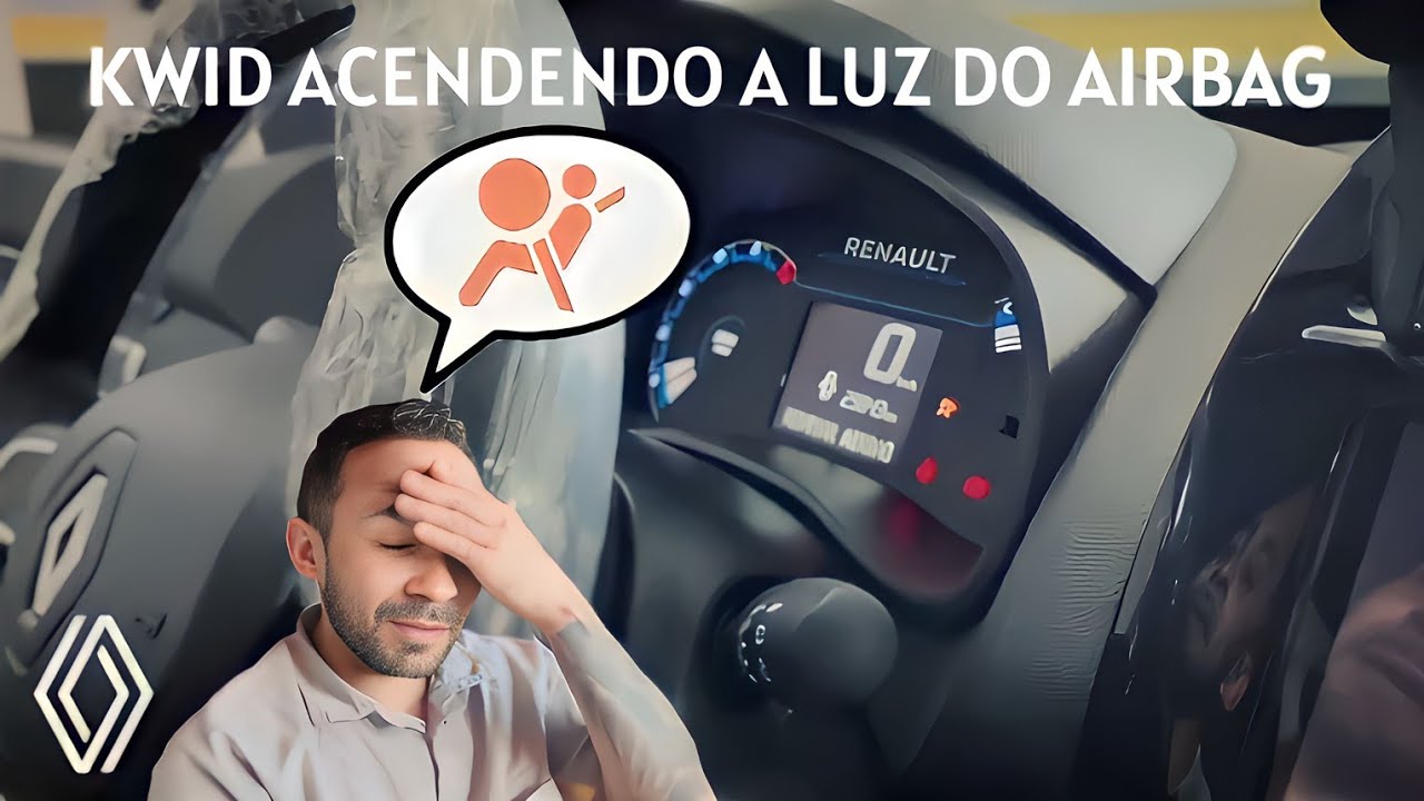 luz do Airbag acesa no painel Renault Kwid (uma solução fácil) - YouTube