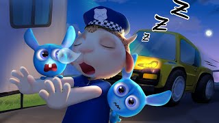 Rabbits Try to Wake Up the Police Officer | Dolly and Friends 3D | Police Adventures Funny Episodes