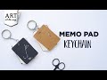 Memo Pad Keychain | Paper Craft Ideas | DIY Keychains