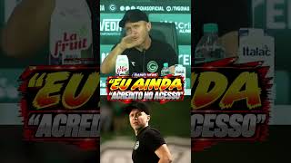 Goiás perde para o Atlético no clássico, e Mozart ainda diz acreditar no acesso
