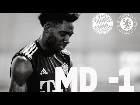 Let's go! Alphonso Davies and FC Bayern are ready for playing Chelsea FC