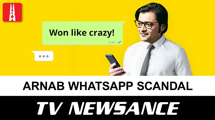 Arnab Goswami WhatsApp Chat Leak | TV Newsance Epi...
